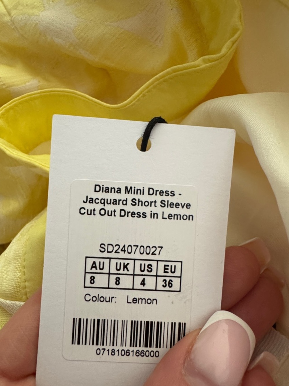 Showpo Yellow Floral Mini Dress - Picture 5 of 5